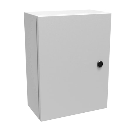 Hammond Slotted 1/4 Turn Latch Electrical Enclosures, 16 in H, 6 in D, 12 in W EN4SD16126LG